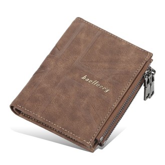 Men's zippered wallet BAELLERRY DR056 Brown Men's zippered wallet BAELLERRY DR056 Brown